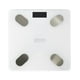 thumbnail image 1 of Pesa Digital Balanza Baño Bluetooth Blanca Inteligente, 1 of 9