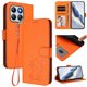 thumbnail image 2 of Honor X8B 4G Funda Billetera con Estampado de Gato, Naranja, 2 of 6
