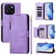 thumbnail image 1 of Funda tipo libro para Blackview Wave 6C con bolsillo con cremallera, cierre magnético, 7 ranuras para tarjetas y correa para la muñeca., 1 of 6