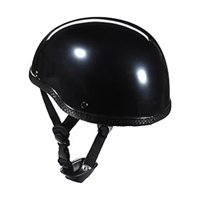 Ioensy - Casco De Moto Deportivo Transpirable Para Hombre Mujer Cómodo Casco De Bicicleta Negro Brillante