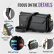 thumbnail image 3 of Cuero CaseMe para Google Pixel 11/11 Pro Funda Tipo Billetera [Bloqueo RFID] con Porta Tarjetas de 7 Zíper Ranura para Billetes, Correa de Hombro y Muñeca Magnética de Cuero PU Suave para Google, 3 of 10