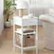 thumbnail image 2 of Velador con cajonera Halland Blanco, 2 of 5