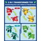 thumbnail image 3 of Paquete de 15 unidades Toy Super Wings Transformer con ruedas móviles reales, 3 of 3