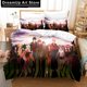 thumbnail image 1 of JapaneseLittle Busters Bedding Set Duvet Cover Bed Set Quilt Cover Boys Adult, 1 of 5