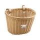 thumbnail image 2 of Cesta De Bicicleta Canasta De Almacenamiento De Ratán Tejido Canasta Colgante Para Bicicletas Niños Adultos Marrón Claro, 2 of 5