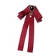 thumbnail image 5 of Cinta Pajarita Broche Corbata Cócteles Fiesta Graduación Bowknot Broche Pin Rojo, 5 of 5