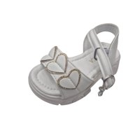 Vinnys Outlet - Sandalia Niña Velcro Blanco