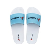 Sandalia Mujer Blanco/Azul Full Basic Rider