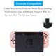 thumbnail image 3 of Funda 3‑en‑1 COMCOOL Rosa para Nintendo Switch + Protector de pantalla, 3 of 9