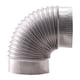 thumbnail image 5 of Codo De Estufa De 90°, Conector De Tubería, Accesorio Multifuncional, Adaptador De Conducto De Humos, Diámetro Interior Del Tubo 15,3 Cm, 5 of 5