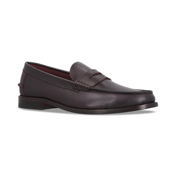 Mocasines Hombre Suela Cuero Moc Arg-5-77 Burdeos vino 41
