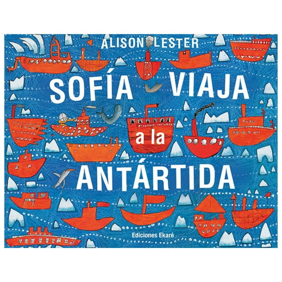 Láminas Sofía viaja a la Antártica blanco