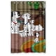 thumbnail image 1 of Cortina de ducha con diseño de dálmatas y perros, con ganchos, tamaño 48 x 72 pulgadas, 1 of 3