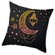 thumbnail image 1 of Funda De Almohada Ramadán Luna Dorada Decoración Navideña Decoración Del Hogar Funda De Almohada Ramadán Estilo C, 1 of 3