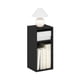 thumbnail image 1 of Estantería de almacenamiento Furinno Fulda, 2 niveles, Blackwood, 1 of 6
