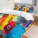 thumbnail image 2 of Number Block Bedding Set Duvet Cover Comfortable and Lightweight Cartoon Bedding 3 Piece Bed Set, 2 of 5