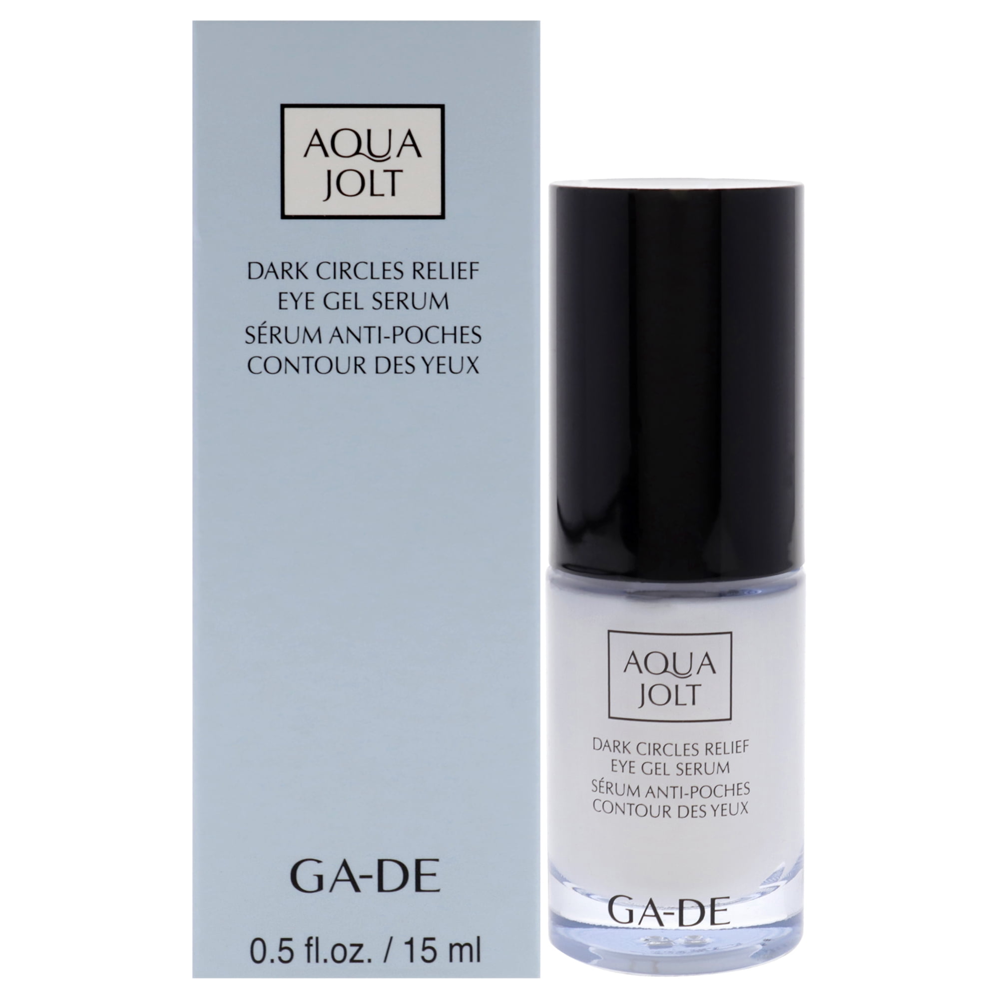 Ga-de - Suero En Gel Para Ojos Aqua Jolt Para Aliviar Las Ojeras De Para Mujeres - Suero De 0.5 Oz