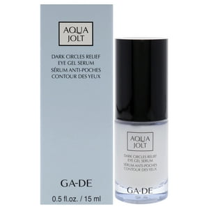 Ga-De - Suero En Gel Para Ojos Aqua Jolt Para Aliviar Las Ojeras De Para Mujeres - Suero De 0.5 Oz