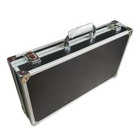 Magideal - Caja De Almacenamiento Para Equipo De Micrófono, Bolsa Para Micrófono, Interior De Eva, Carcasa Rígida, Múltiples Compartimentos, Estuche Para Micrófo Negro