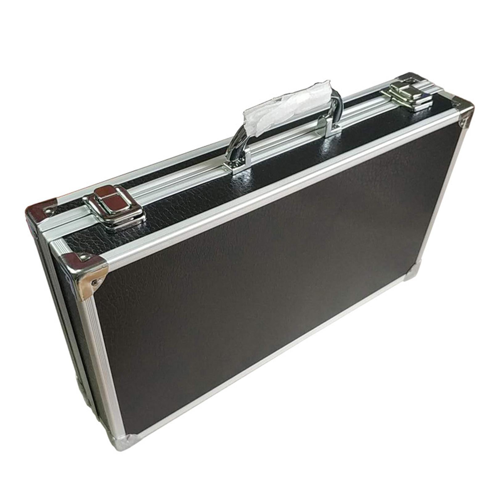 Magideal - Caja De Almacenamiento Para Equipo De Micrófono, Bolsa Para Micrófono, Interior De Eva, Carcasa Rígida, Múltiples Compartimentos, Estuche Para Micrófo Negro