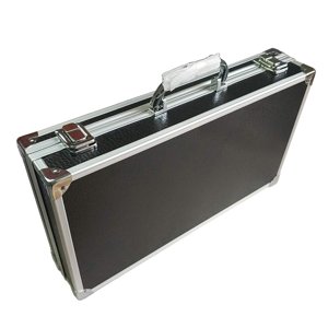 Magideal - Caja De Almacenamiento Para Equipo De Micrófono, Bolsa Para Micrófono, Interior De Eva, Carcasa Rígida, Múltiples Compartimentos, Estuche Para Micrófo Negro