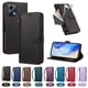 thumbnail image 4 of Funda con Billetera para [Xiaomi Redmi Note 12 5G] con Bolsillo Zipper y Tarjetero Negro, 4 of 6