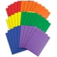 thumbnail image 1 of Carpetas de plástico con dos bolsillos, colores surtidos, resistentes, tamaño carta con ranura para tarjetas de presentación, paquete de 30 unidades, 1 of 7