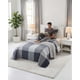 thumbnail image 3 of Cubrecama Verano Estampado Plaza Y Media Fresco Liviano, 3 of 6