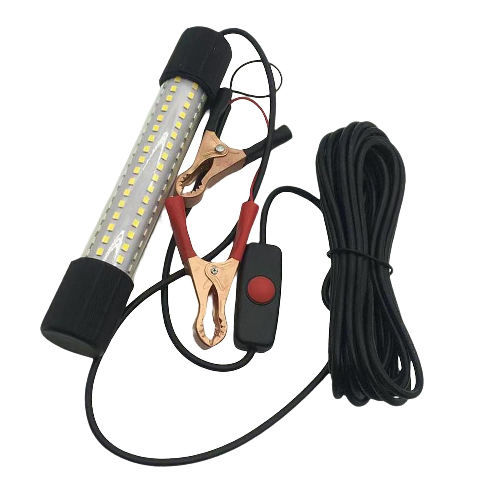 Magideal - Luz Led Sumergible Para Pesca, Luz Decorativa Para Barco, Señuelo Para Pez Perca Subacuático Luz Verde 13w