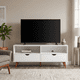 thumbnail image 5 of Rack de TV hasta 50" Block Blanco - Estilo Escandinavo Moderno Be Design (120x50.8x40 cm), 5 of 6