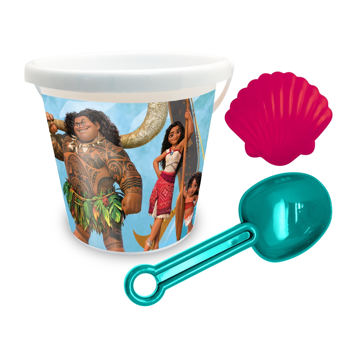 Disney - Set Playa Balde Con Accesorios Moana