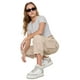 thumbnail image 1 of Pantalón Mujer Cargo Parachute Ajustable Beige Corona, 1 of 5