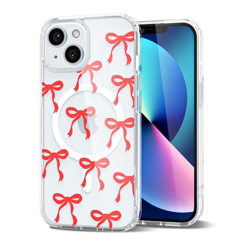 Funda De Teléfono Svanove Para Iphone 13/14 De 6.1 Pulgadas Con Magsafe Red