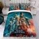 thumbnail image 4 of La Mala Subasta Conjunto de sábanas temático, trío de piezas, cómodo y amigable con la piel, diseño único, regalo de decoración para el hogar para familiares, amigos y fans,140cm *210cm, 4 of 6