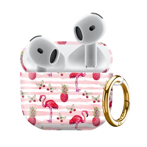 Funda Soft Lienwex 2024 Para Airpod Con Llavero Y Diseño De