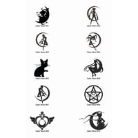 Rienda Libre - Sticker Sailor Moon Pretty Soldier Romance Anime Auto