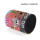thumbnail image 4 of Mouk-theme Cylinder Pen Holder Pencil Organizer with Flannel Lining PVC Leather Material Cardboard Base for study work 10*8CM, 4 of 6