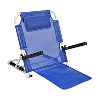 Bothyi - Soporte De Respaldo De Cama Silla Multiusos Ajustable Silla De Piso Con Respaldo Azul Oscuro
