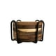 thumbnail image 3 of Set 6 Posavasos Madera de 10cm Soporte Hierro Wayu, 3 of 3