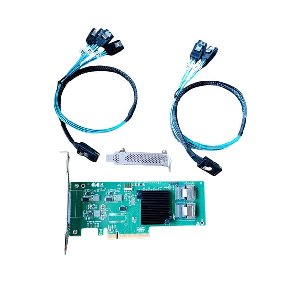Controlador HBA SAS SVNXINGTII 9211-8I 6 Gbps 8 puertos PCIe 3.0