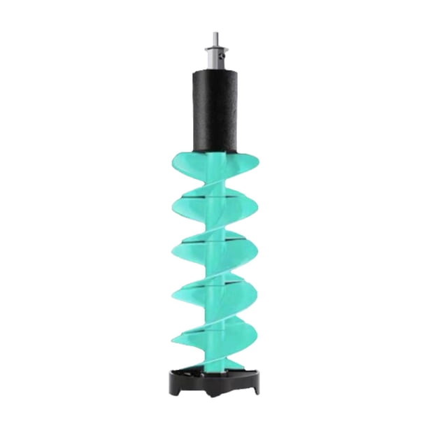 Taladro Para Hielo, Barrena Para Pesca En Hielo, Para Ríos, Suministros Para Actividades Al Aire Libre En Invierno, Flotador Azul De 75 Cm