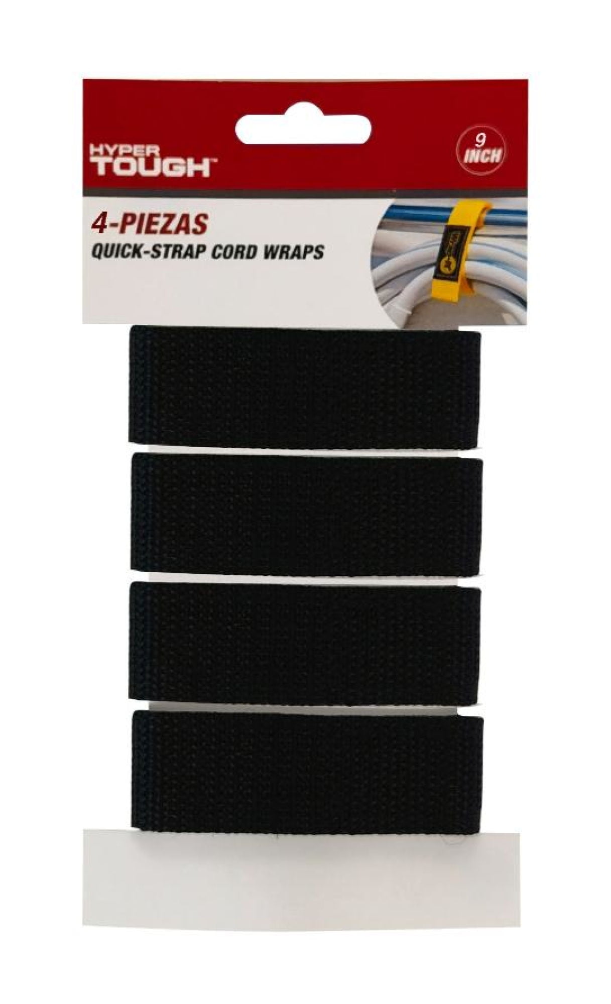 Correo Almacenamiento Velcro 4pz 9p Hyper Tough