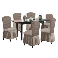 Genérica - Fundas 3D Para Sillas Turcas - Pack De 6 F7