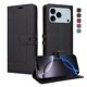 thumbnail image 1 of Premium Wallet Case for iPhone 17 Pro with Card Slots & Kickstand, Flip Cover Black, 1 of 6