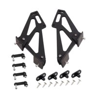 Magideal - 2 Piezas De Soportes De Montaje De Patas De Alerón Genéricos, Reemplazo Práctico Profesional De Aleación De Aluminio, Accesorio De Cola De Maletero De