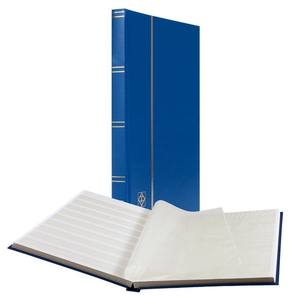 Álbum de sellos Leuchtturm A4 23x30 cm Azul 32 páginas
