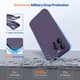 thumbnail image 4 of Funda Miracase diseñada para iPhone 14 Pro Max con protector de pantalla, 4 of 9