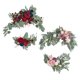 thumbnail image 4 of Botín De Flores Artificiales Colgantes Para Fiesta Rojo Rosa Púrpura, 4 of 5
