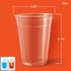thumbnail image 2 of Vasos De Plástico Party Perfect 18 Onzas 140 Unidades Transparentes, 2 of 6