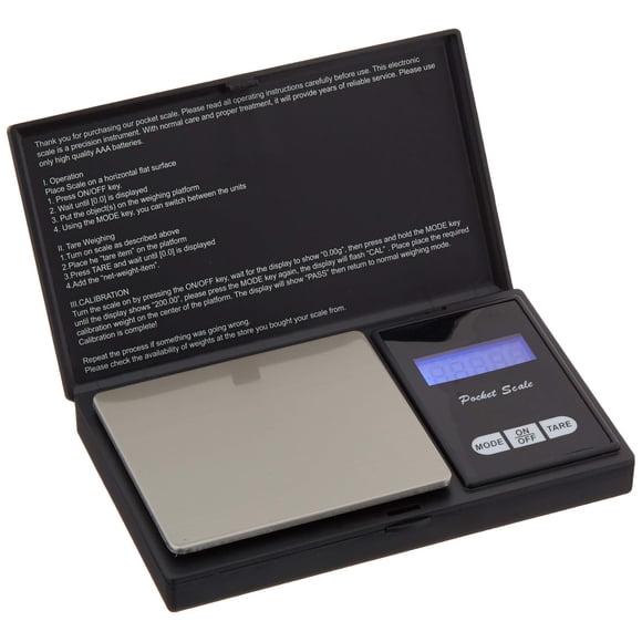 Balanza Digital XDFEWFJH 500 g 0,01 g Precisión Portátil